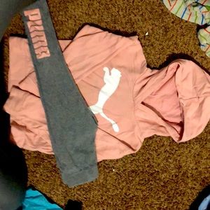 Puma sweat suit